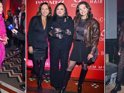 Celebryci na pokazie Baczyńskiej. Książkiewicz zaskoczyła. Niezgoda przyszła z mężem. ZDJĘCIA