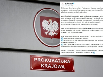 Neo-Prokuratura Krajowa zajmie się... kryptowalutami