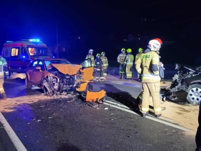 Wypadki i pożar. Strażacy z Nowego Sącza i Gorlic mieli ręce pełne pracy