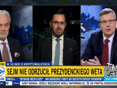 Poseł Filip Kaczyński nie wie nic o kryptowalutach