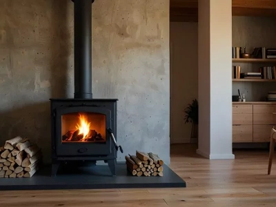 Domy z tym rodzajem kominka oszczędzają najwięcej. Mogą ogrzać wszystkie pomieszczenia!