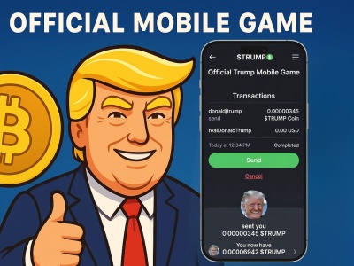 Nadchodzi oficjalna gra mobilna Trumpa. Transakcje z użyciem $TRUMP Coin