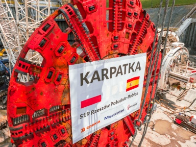 Po długim opóźnieniu w końcu jest. Przełom na budowie jednego z najdłuższych tuneli w Polsce