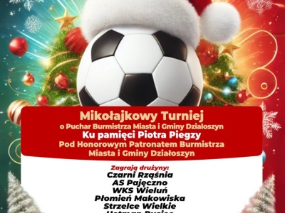 Piłkarski turniej w sobotę w Działoszynie. Wspomną byłego zawodnika i trenera Warty