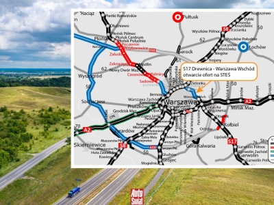 Kolejny krok do budowy S17 Wschodniej Obwodnicy Warszawy. Czas na STEŚ