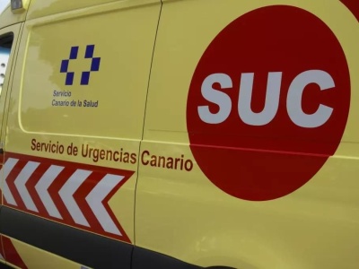 Kobieta ranna po dachowaniu na autostradzie GC-1 koło Telde