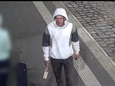 Seria pożarów w Olsztynie! Policja publikuje wizerunek osoby, która może być podpalaczem