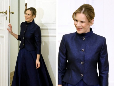 Marta Nawrocka na przedświątecznym spotkaniu w Pałacu Prezydenckim. Mamy zdjęcia