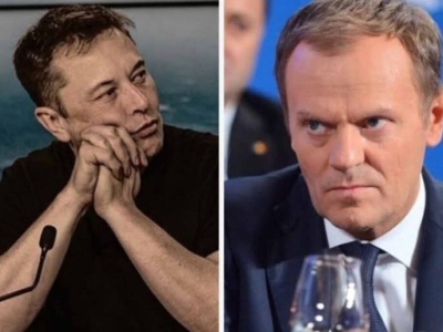 Tusk zgaszony przez Muska