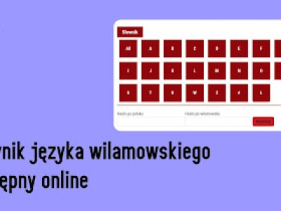 Słownik języka wilamowskiego