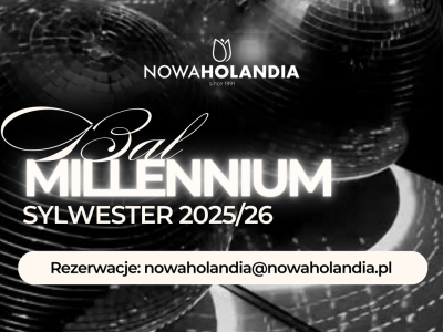 Bal Millennium 2025/2026 w Nowej Holandii – Sylwester, którego nie możesz przegapić