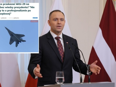 MiG-i dla Ukrainy? Prezydent: Nie miałem takiej informacji