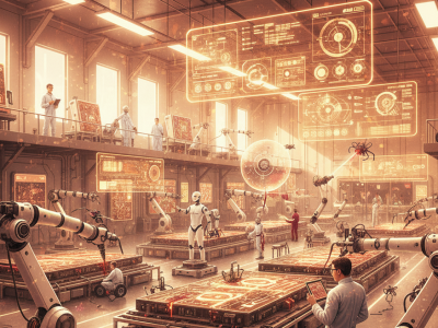 Agenci AI wkraczają do fabryk