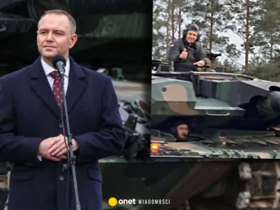Karol Nawrocki w czołgu. Sieć obiegło nietypowe nagranie z poligonu