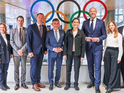 Wizyta MSiT w Paryżu. Tematem spotkania była organizacja igrzysk olimpijskich