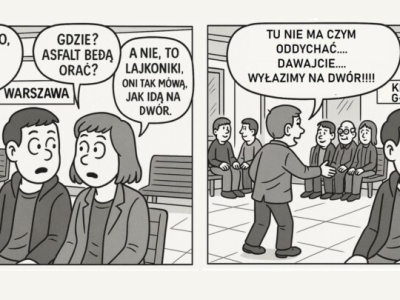 Na pole czy na dwór?