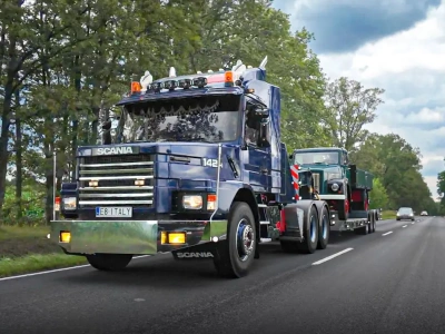 Odrestaurowana Scania T142 z Italia Express – piękny klasyk oraz rodzinna historia