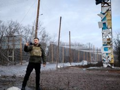 Zełenski wbił szpilkę Putinowi. Pojawił się w symbolicznym miejscu