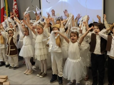 Przedszkolaki na sesji Rady Gminy Blizanów