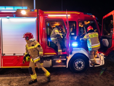 Tragiczny pożar w gminie Oksa. Wewnątrz domu znaleziono ciało człowieka