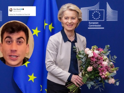 Musk kontra von der Leyen. Promuje cypryjskiego europosła