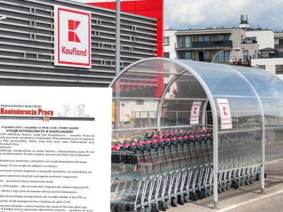 Pracownicy sklepów Kaufland w niedzielę 14 grudnia zrobią strajk ostrzegawczy, będzie trwał dwie godziny