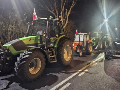 Rolnicy łączą siły z Europą. 100 ciągników na protest w Nowym Dworze