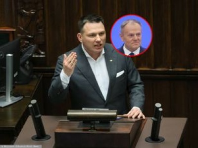 Mentzen krytykuje rząd Tuska. 