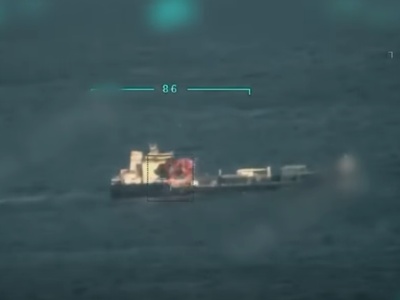 Siły morskie Ukrainy twierdzą, że Rosja celowo zaatakowała turecki statek na Morzu Czarnym