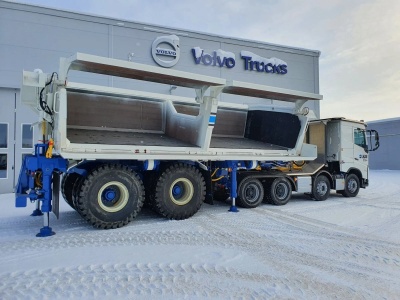 Jakie ładunki wożą takie potwory? Nośność każdej z osi to 30 ton!