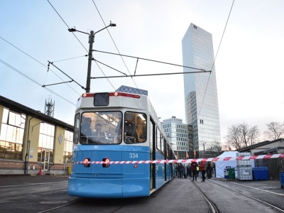Škoda Group prezentuje pierwszy zmodernizowany tramwaj M31 w Göteborgu