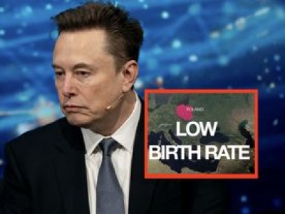 Elon Musk zaniepokojony. Snuje rozważania o demograficznych wyzwaniach Polski