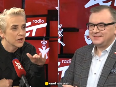 Poseł PiS zapytany o plusy rządów Tuska. Wtrąciła się europosłanka Lewicy. 