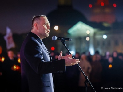Miał mówić o historii. Nawrocki nie wytrzymał. 