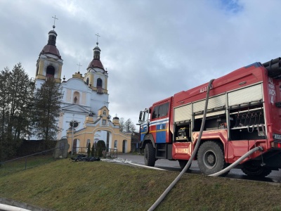 Biskup grodzieński apeluje po pożarze kościoła w Sopoćkiniach