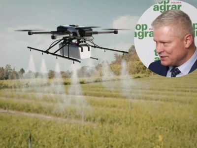 Opryski dronami kuszą rolników, ale prawo je blokuje. Kiedy to się zmieni?