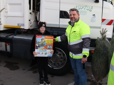 Przedsiębiorstwo Komunalne w Wieluniu rozstrzygnęło konkurs na imię dla śmieciarki. Wymyśliła je 9-letnia Nadia