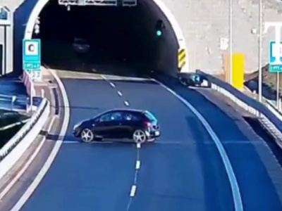 Tunel na S1 straszy kierowców? Kierowca na jego widok natychmiast zawrócił