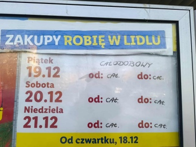 Sklepy szykują się na szturm klientów. Lidl idzie w ślady Biedronki i otwiera się również nocą