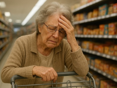 Przerwany dramat pani Basi. Zamiast mandatu za kradzież jedzenia, otrzymała dużo serca