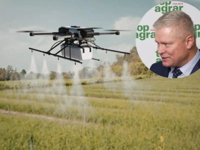 Prawo blokuje opryski dronami. Kiedy to się zmieni? – pytają rolnicy