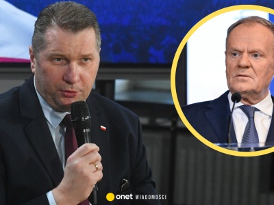 Zaskakujące słowa Przemysława Czarnka o Donaldzie Tusku. Mówi, kiedy by go wspierał