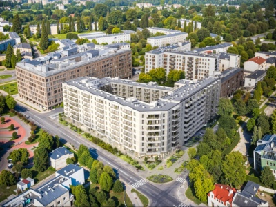 Lira House: pierwsza inwestycja ROBYG w Łodzi. Przybędzie 371 mieszkań przy skrzyżowaniu ul. Pomorskiej i Matejki