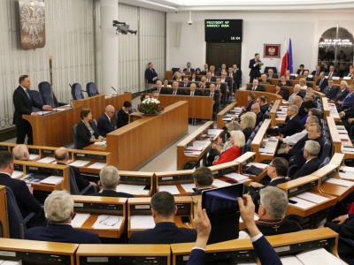 Ustawa budżetowa w Senacie