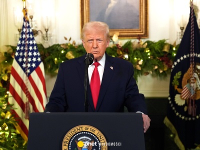 Donald Trump zwrócił się do narodu. 