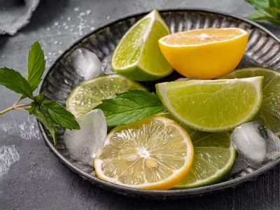 Łyżka białego proszku plus limonka i łazienka pachnie świeżo jak nigdy