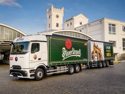 20 Actrosów dla Plzeňský Prazdroj – sześcioosiowe zestawy do słynnych pilsów