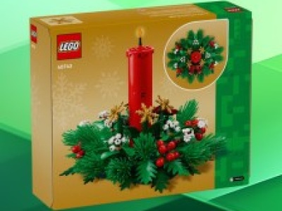 Okolicznościowy zestaw LEGO Świąteczna dekoracja stołu za 108,81 zł w Amazon PL