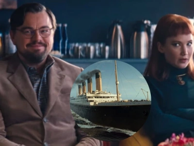 Czy Leonardo DiCaprio oglądał Titanica? To nie jedyne wyznanie, które 'sprzedał' Jennifer Lawrence