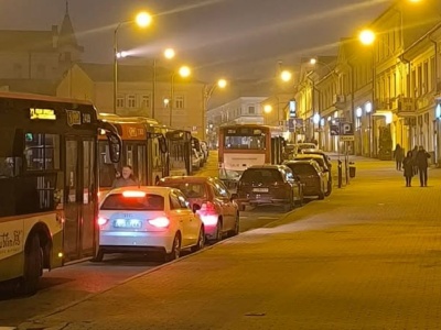 Awaria autobusu sparaliżowała ruch w centrum Lublina. Wprowadzono objazd